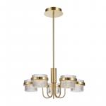 Lampa wisząca Tiara PND-77362-5-40W-GD