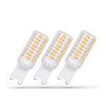 Żarówka LED G9 230V 4W CW DIMMABLE SMD PREMIUM SPECTRUM 3-PACK, 6000K, WOJ+14486