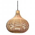 Lampa Wisząca Boho z Rattanu Abruzzo Lidia 37cm E27 ABR-LW16-BH-E27