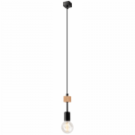 Lampa wisząca Orazio LM-1.85 czarna 33679