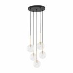 Lampa wisząca NILOS BLACK / GOLD 5943