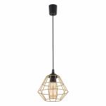 Lampa wisząca DIAMOND NEW BLACK/GOLD 4640