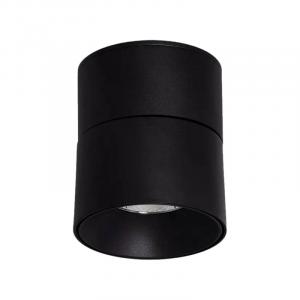 Lampa punktowa Czarna 15W Spot LED 2700-3200K Abruzzo Romeo 11x9cm ABR-LPR-15W-C-WW