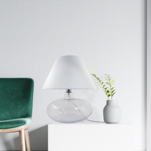 Lampa stołowa MERSIN TRANSPARENT 5512WH