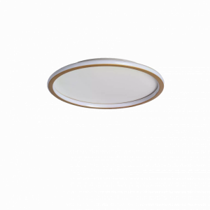 Plafon LED 36W Okrągły Złoty CCT 3000K/4000K/6000K 60cm Abruzzo Angelo ABR-PLO-36W-60CM-CCT