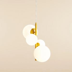 Lampa wisząca BLOOM 4 MUSTARD 1091L14