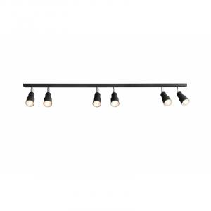 Lampa sufitowa ASPO 6 BLACK 985PL_K1