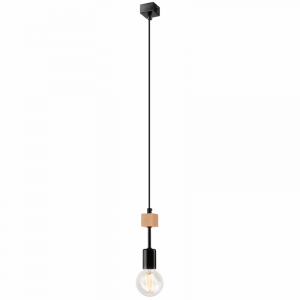 Lampa wisząca Orazio LM-1.85 czarna 33679