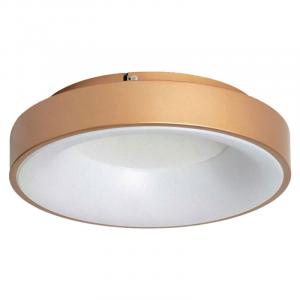 Plafon LED Złoty okrągły 40cm 25W CCT 3000-5700k Abruzzo Giovani ABR-PLOGZ-25W