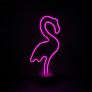 Lampa stołowa NEON FLAMINGO FM-NB23