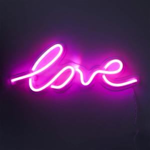 Kinkiet NEON LOVE LED FM-WN01