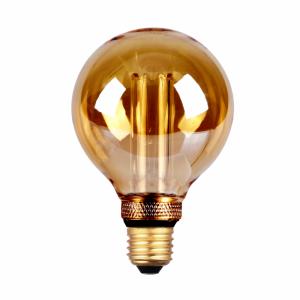 Żarówka dekoracyjna DecoVintage Led G95 Amber Pillar E27 4W 200lm 1800K 17728