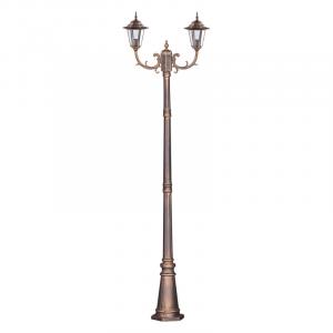 Lampa ogrodowa stojąca K-7064A2/2 CZARNY/ZŁOTY STANDARD