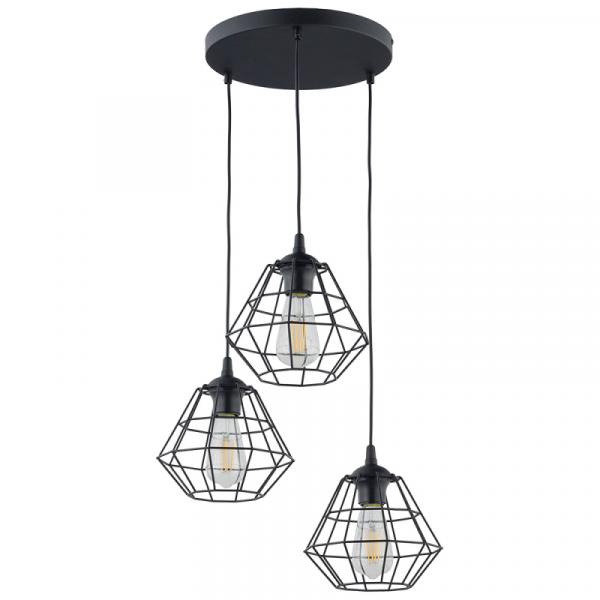 Lampa wisząca DIAMOND NEW BLACK 6204