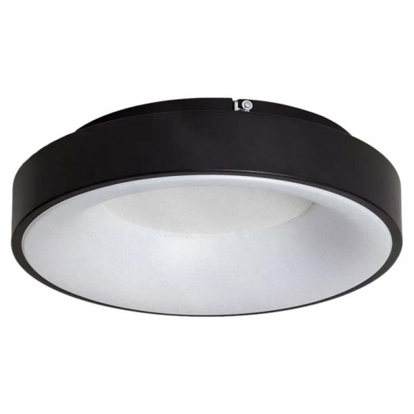 Plafon LED CCT Czarny okrągły 25W 40cm 3000-5700k Abruzzo Giovani ABR-PLOGC-25W