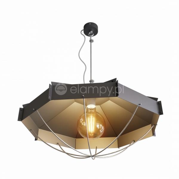 Lampa wisząca RAFI 600 Czarna