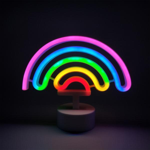 Lampa stołowa NEON RAINBOW LED FM-NB04