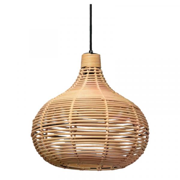 Lampa Wisząca Boho z Rattanu Abruzzo Lidia 37cm E27 ABR-LW16-BH-E27