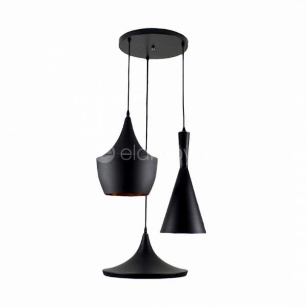 Lampa wisząca ROUND ABIGALI-CHZ3B-E27