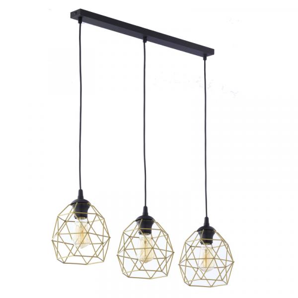 Lampa wisząca GALAXY BLACK/GOLD 3459