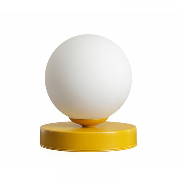 Lampa biurkowa BALL MUSTARD S 1076B14_S