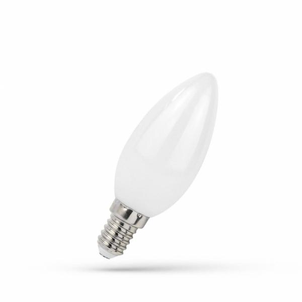 Żarówka LED ŚWIECZKA 6W COG, 2700K WOJ+14392