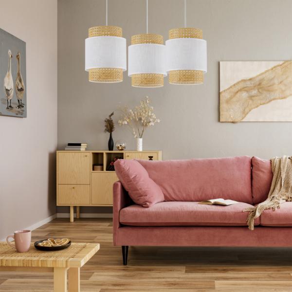 Lampa wisząca BOHO WHITE 6537