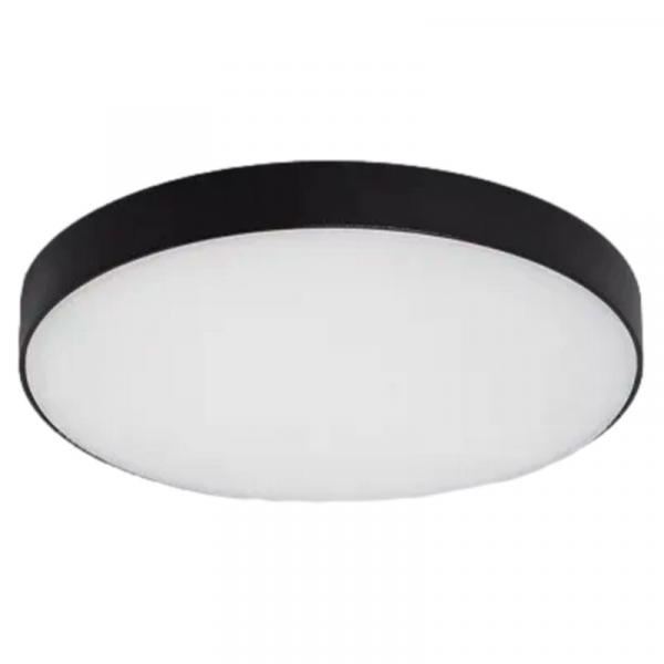 Plafon Łazienkowy LED 19W Okrągły Czarny 18cm Ściemnialny Abruzzo Uno ABR-PLOU-18-IP-C-NW