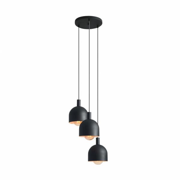 Lampa wisząca BERYL 3 BLACK 976E1