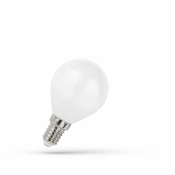 Żarówka LED KULKA 4W COG, 2700K WOJ+14073