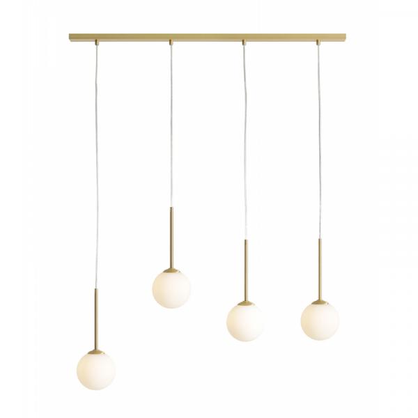 Lampa wisząca BOSSO 4 BRASS 1087L40