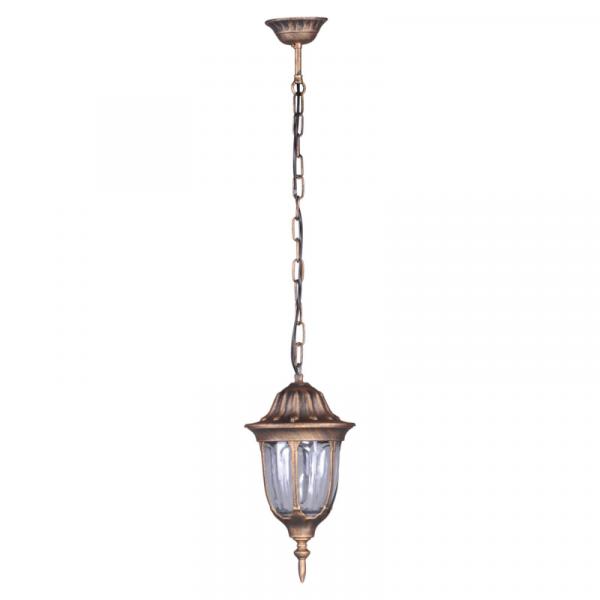 Lampa ogrodowa wisząca K-5007H/N CZARNY/ZŁOTY VASCO