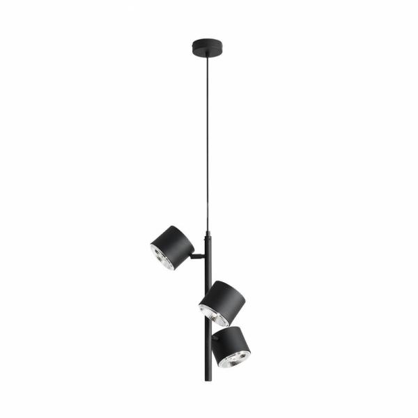 Lampa wisząca BOT 3 VERTICAL BLACK 1047E