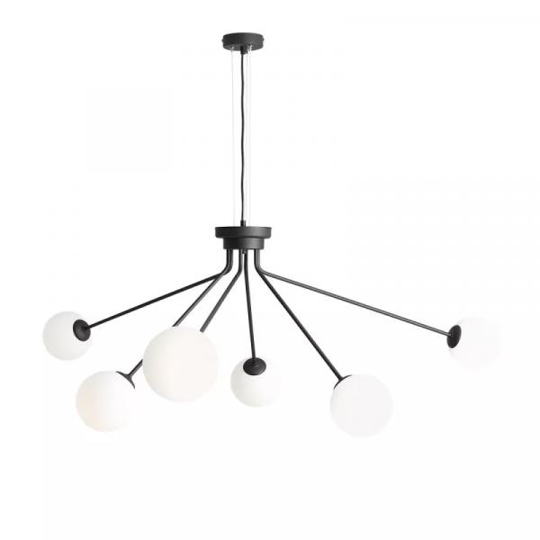 Lampa wisząca HOLM 6 BLACK 1082K1