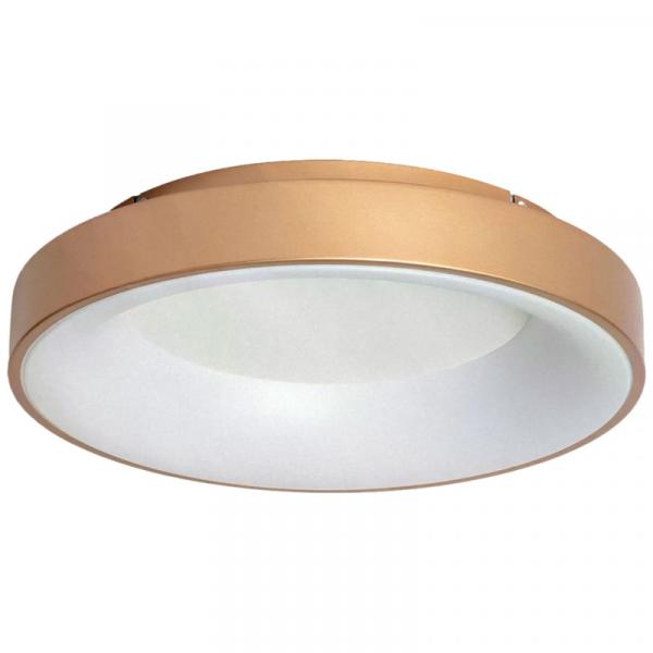 Plafon LED CCT Złoty okrągły 40W 50cm 3000-5700k Abruzzo Giovani ABR-PLOGZ-40W