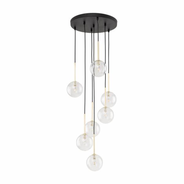 Lampa wisząca NILOS BLACK / GOLD 5362