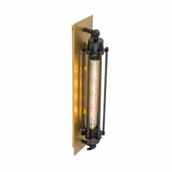 Kinkiet RETRO LOFT KR-E27-GOLD-BLACK