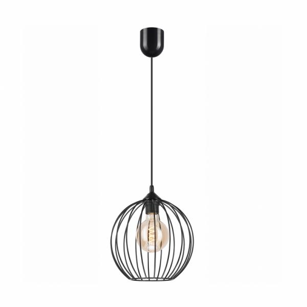 Lampa wisząca ZOYA LM-1.162 1-punktowa czarna 45160