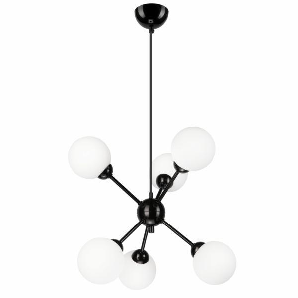 Lampa wisząca Alessia Ball LM-6.168 czarna 45290